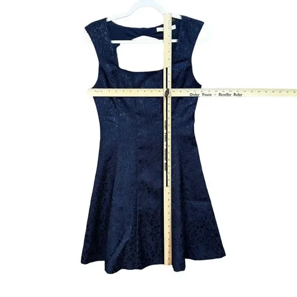 Max & Cleo Navy Blue Floral Dress - Picture 3 of 14